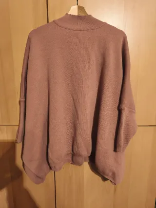 Jersey tipo poncho talla única