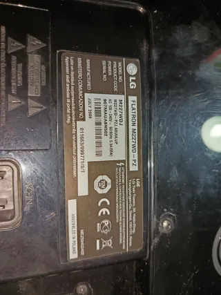 Monitor LG M227WD-PZ Digital TV