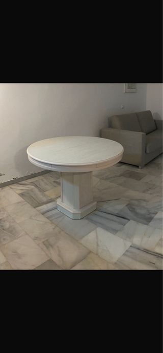 Gratis Mesa redonda madera 120x120cm