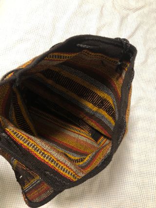 Mochila étnica multicolor