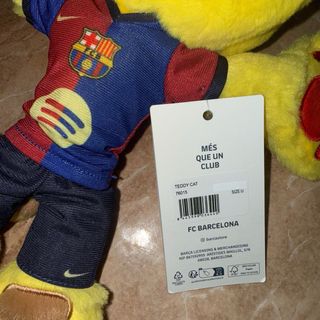 Peluche Gato FC Barcelona