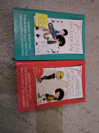 2x Libro juvenil 75 consejos