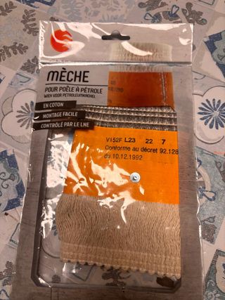 2 Mechas Repuesto Estufa Queroseno