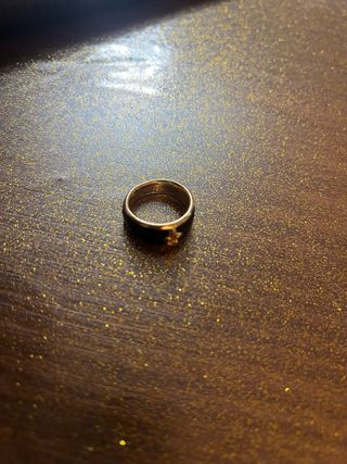 Anello Just Cavalli nero e oro