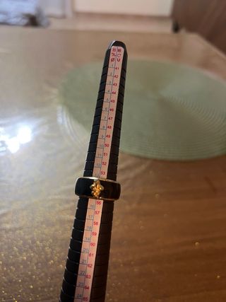 Anello Just Cavalli nero e oro