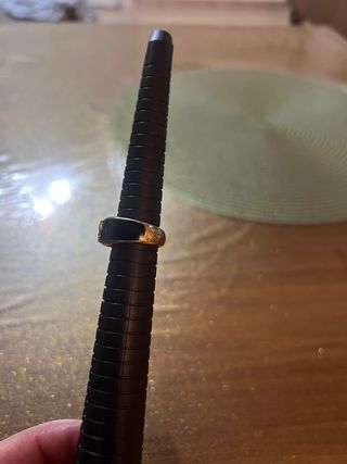 Anello Just Cavalli nero e oro