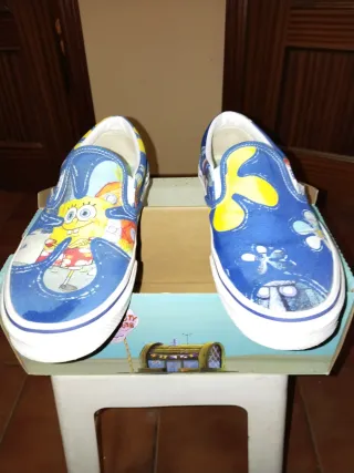 Zapatillas Vans edición limitada Bob esponja
