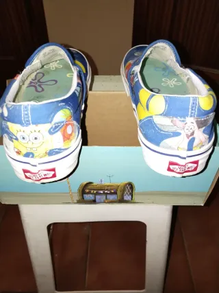 Zapatillas Vans edición limitada Bob esponja