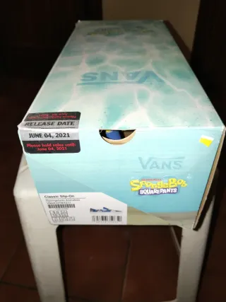 Zapatillas Vans edición limitada Bob esponja