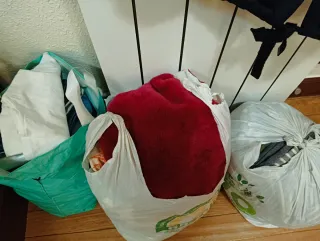 7 Bolsas Ropa Niña Chaquetas Tallas 9/10 y 12/14