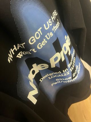 Sudadera Nude Project Negra