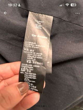 Cazadora The Kooples Ante Negra Tachuelas