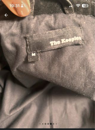 Cazadora The Kooples Ante Negra Tachuelas