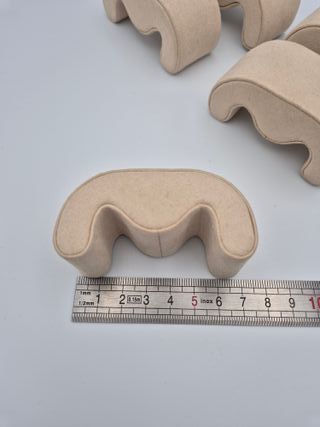 Original RLX 5x Almohadillas Beige Mostrador Reloj