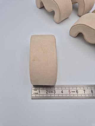 Original RLX 5x Almohadillas Beige Mostrador Reloj