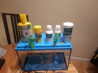 Acuario 16L con accesorios