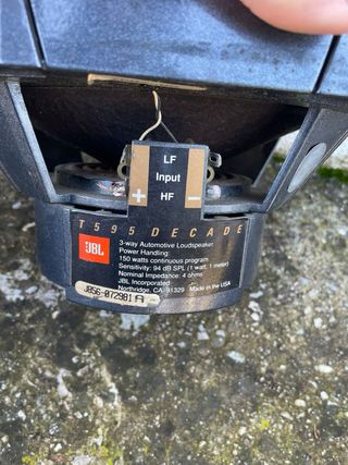 Altavoces JBL Decade Ovalados