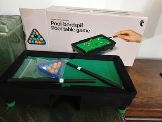 Juego de mesa billar portátil
