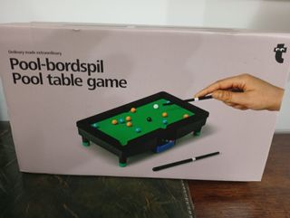 Juego de mesa billar portátil