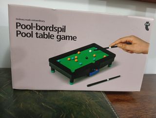 Juego de mesa billar portátil