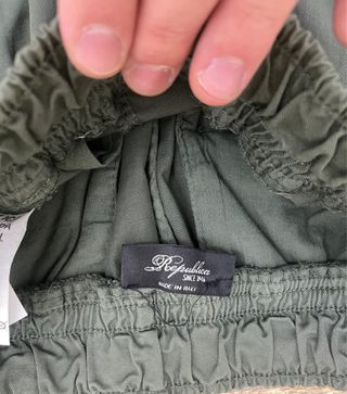 Repubblica Pants - Green Utility Style