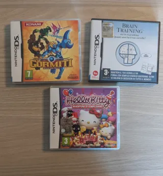 Lotto 3 Giochi Nintendo DS