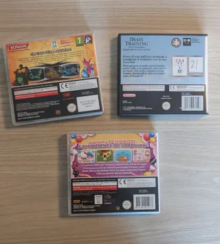 Lotto 3 Giochi Nintendo DS