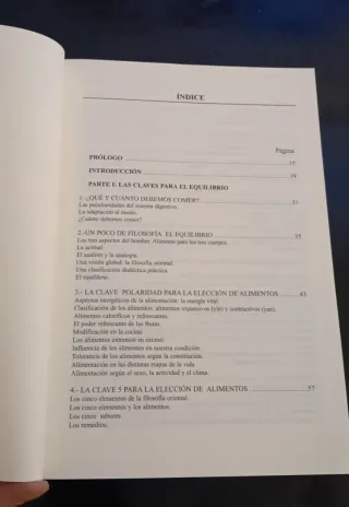 Libro equilibrio dieta ciencia oriental