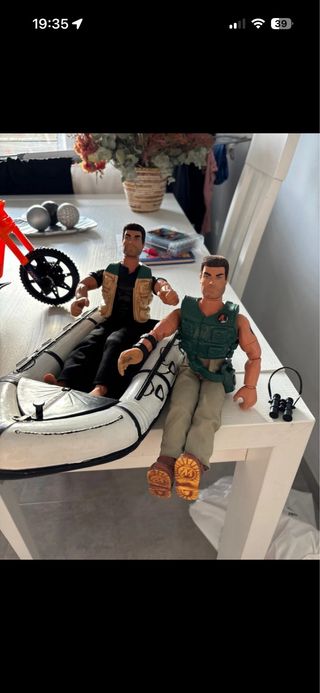 Lote 5 figuras Action Man y accesorios