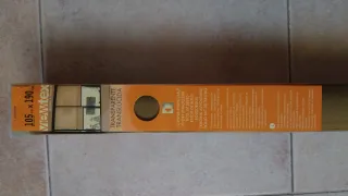 Cortina enrollable Viewtex 105x190cm (nueva)