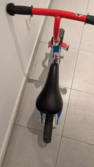 Bicicleta infantil sin pedales