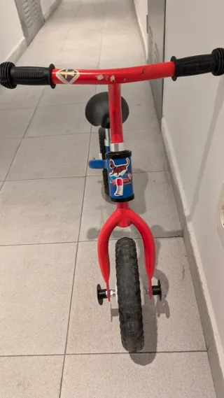 Bicicleta infantil sin pedales