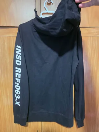 Sudadera Negra INSD Supply Company Talla XS
