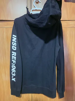 Sudadera Negra INSD Supply Company Talla XS