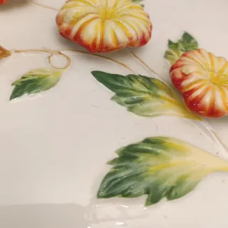 Vassoio torta con coperchio in ceramica