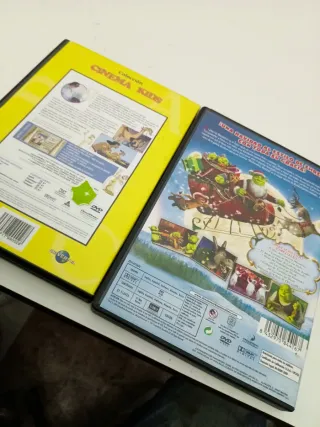 DVD Shrek y El Príncipe de Egipto