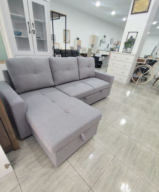 SOFA CHAISELONG CAMA REVERSIBLE + ARCON!!