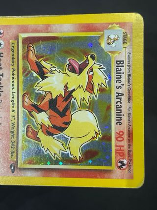 Blaine's Arcanine Gym Challenge