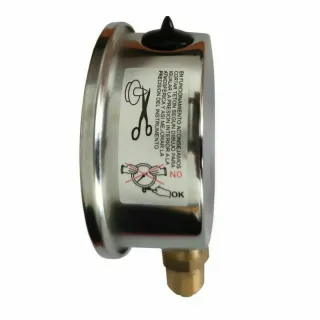 Manovacuómetro turbo precisión reloj -1+3 bar