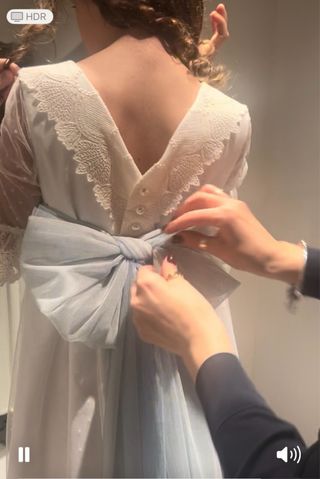 Vestido Comunión Coconut Blanco Talla 110 (T. 9)