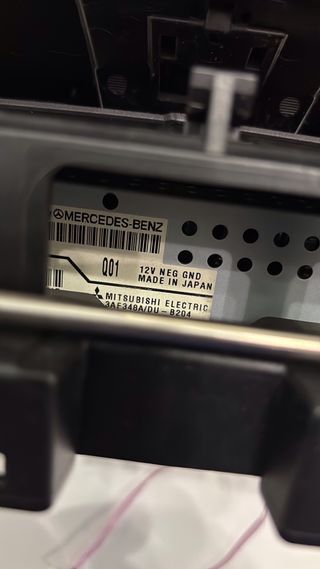 Radio CD Mercedes C200 W204 Original