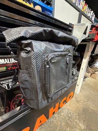 Mochila RideIron Negra 35L Impermeable