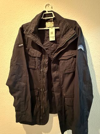 Chaqueta militar Silbon garment dye hombre