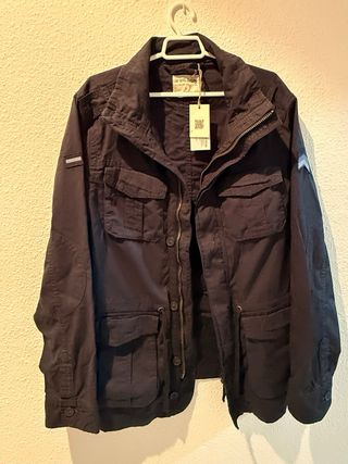 Chaqueta militar Silbon garment dye hombre