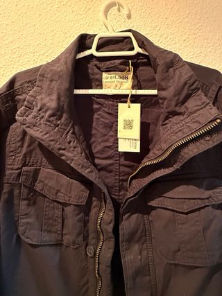 Chaqueta militar Silbon garment dye hombre