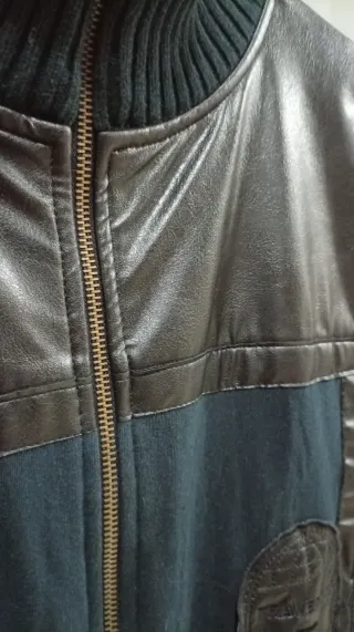 Jersey con cremallera talla M