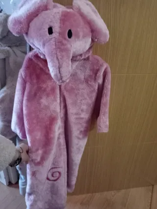 Disfraz Elefante Eli Pocoyó Rosa Niña