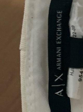 Gorra Armani AX Blanca