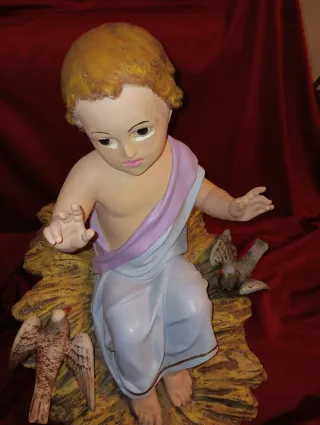 Niño Jesús en Pesebre Olot