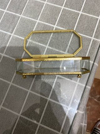 Caja de cristal como se vez las fotos